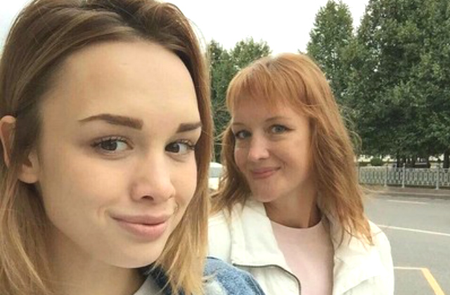 Шурыгина с мамой